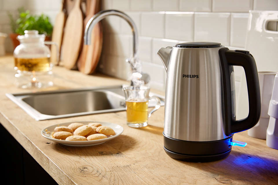 Philips Kettle 1.7 Liter Stainless Steel Newton Stores